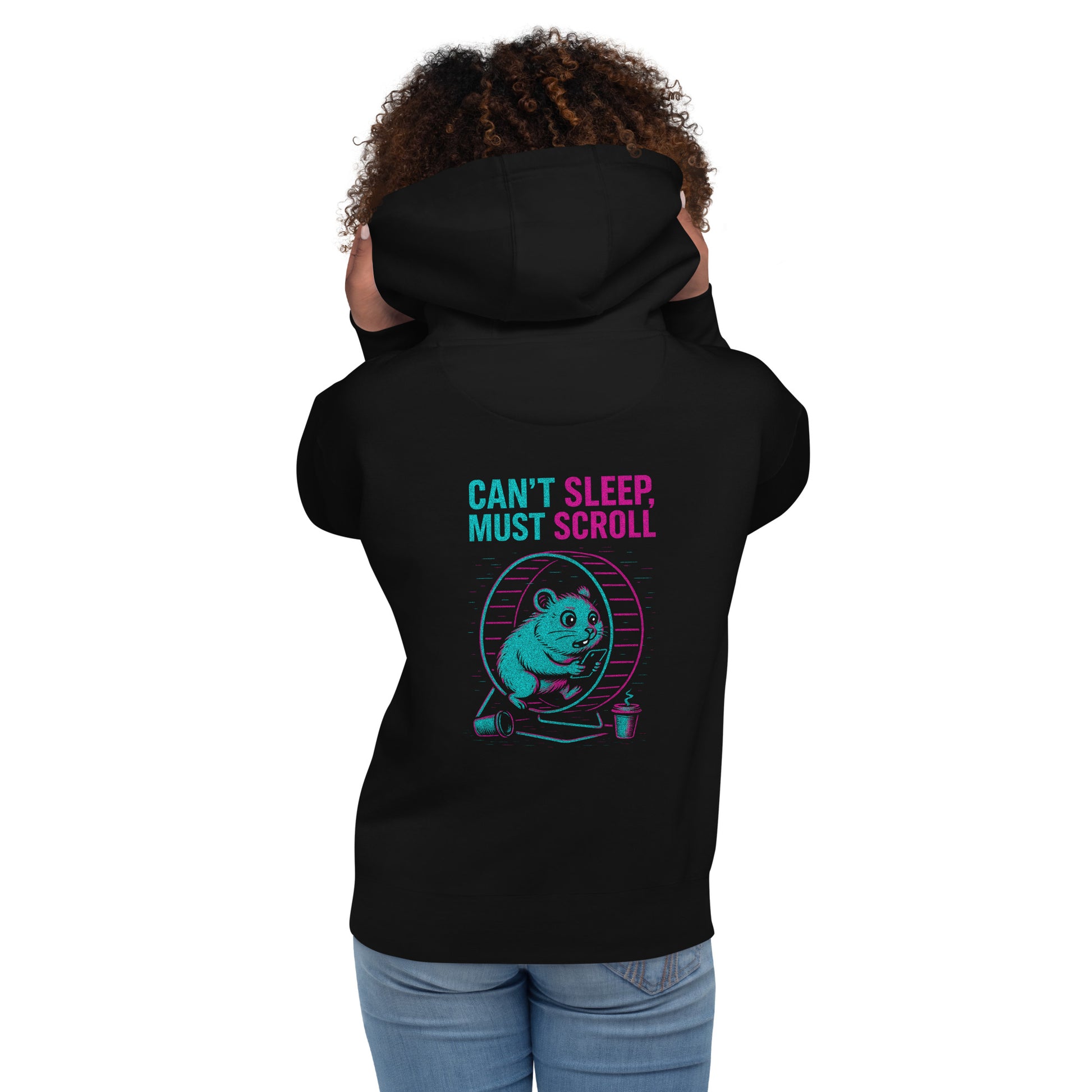Hoodie with a quote must scroll