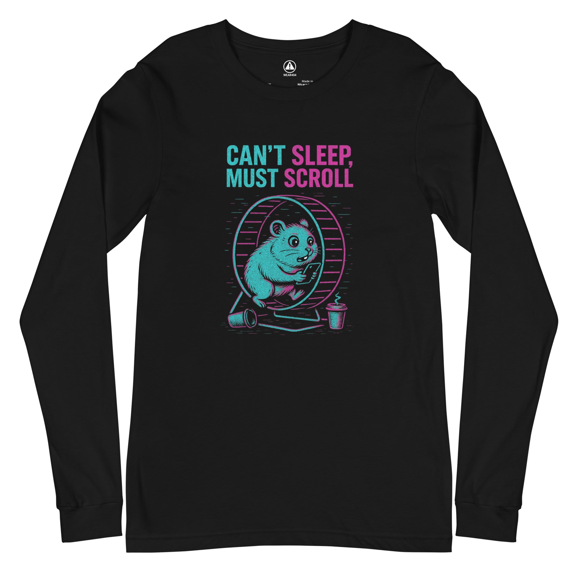 Long Sleeve must scroll