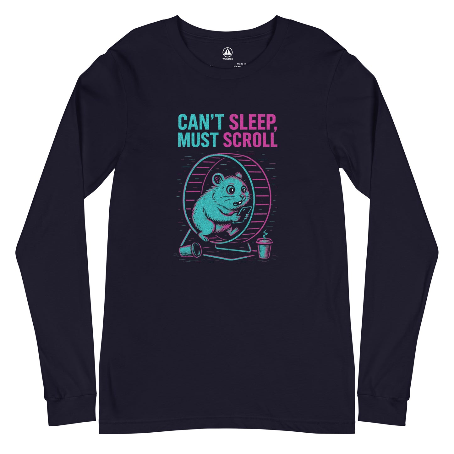 Long Sleeve must scroll