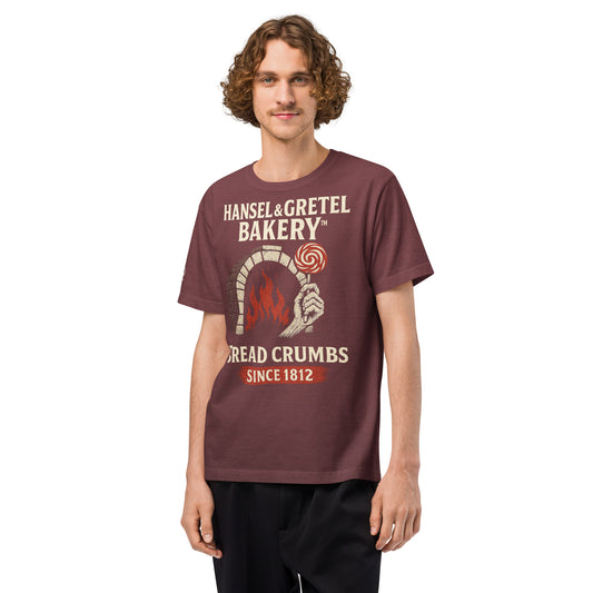 GRIMM T-Shirt — Hansel Gretel Bakery (Washed Maroon) by WEAR404