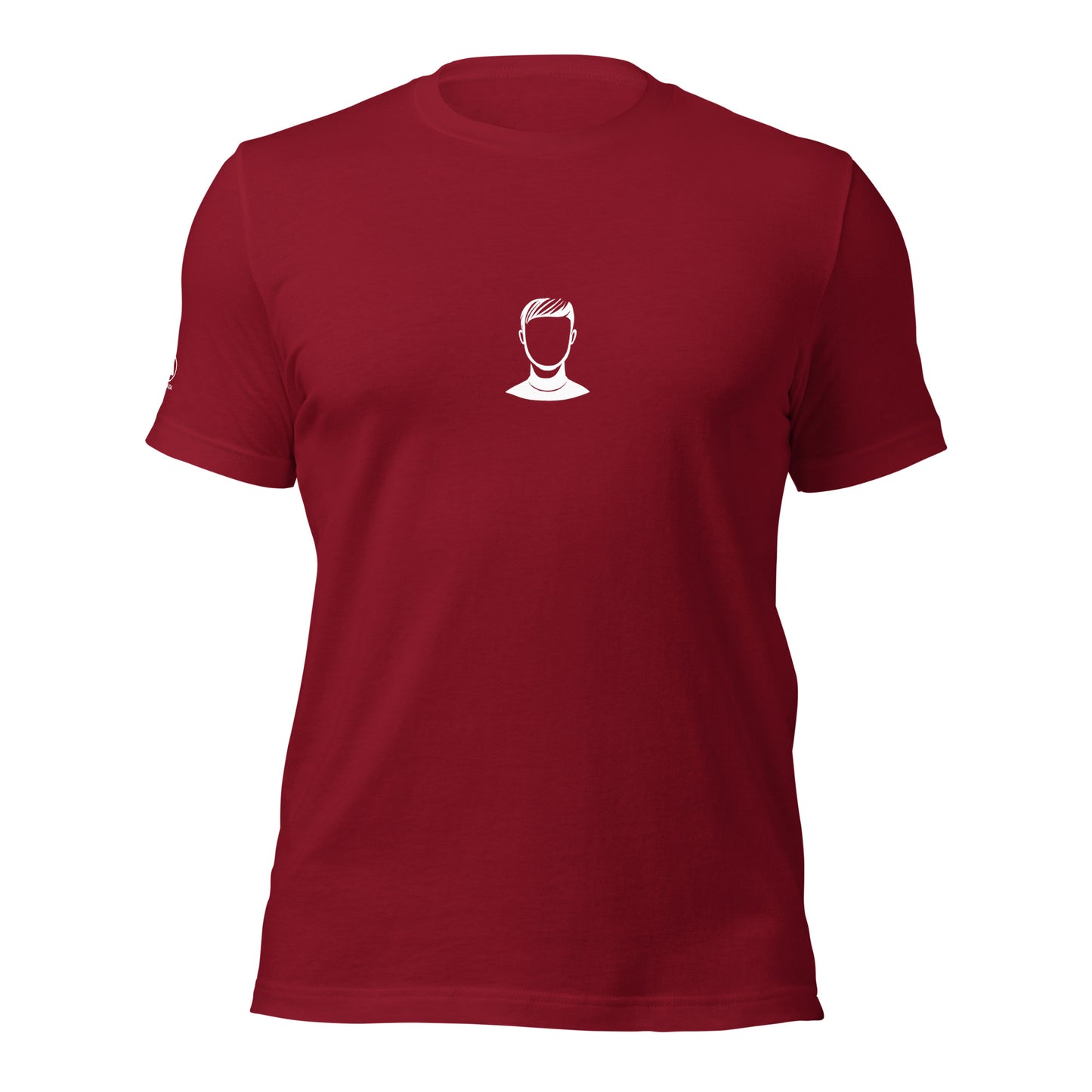 REBOOT T-Shirt — FACELESS ORIGINAL (Cardinal) by WEAR404