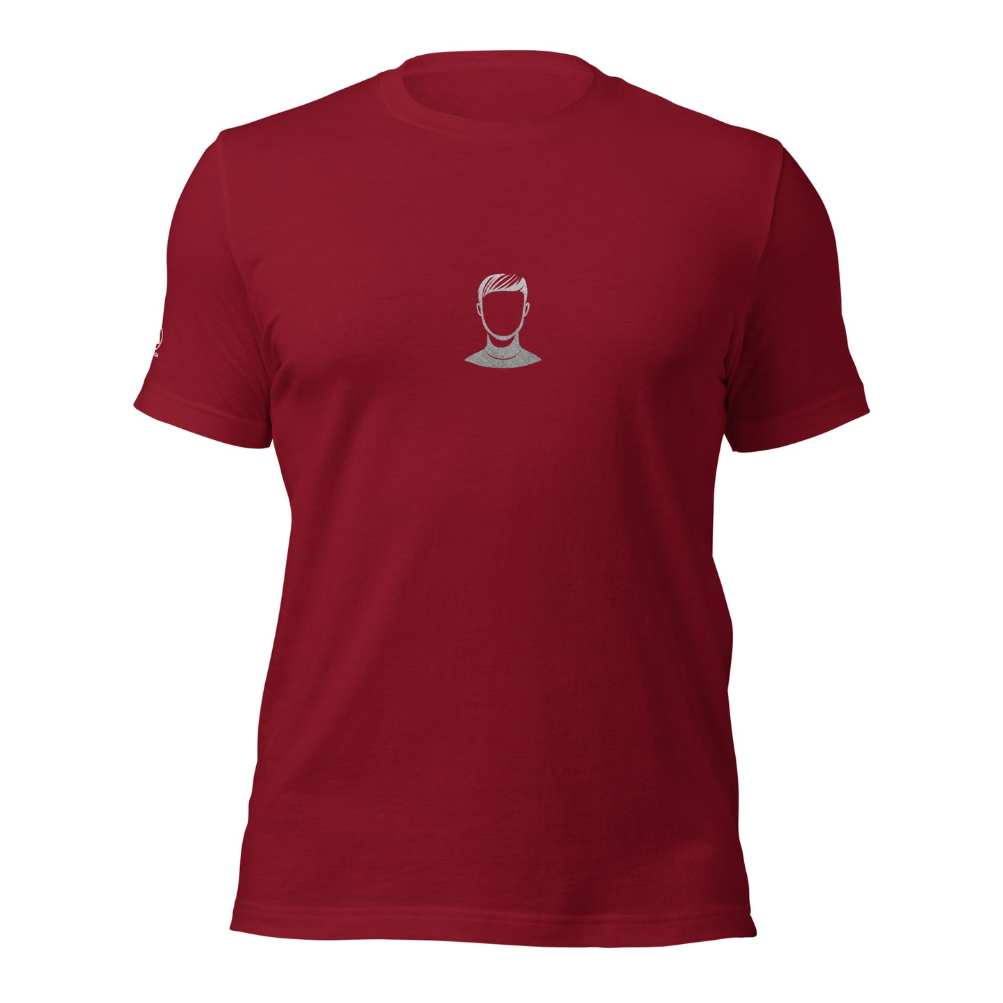 REBOOT T-Shirt — FACELESS CAPSULE (Cardinal) by WEAR404