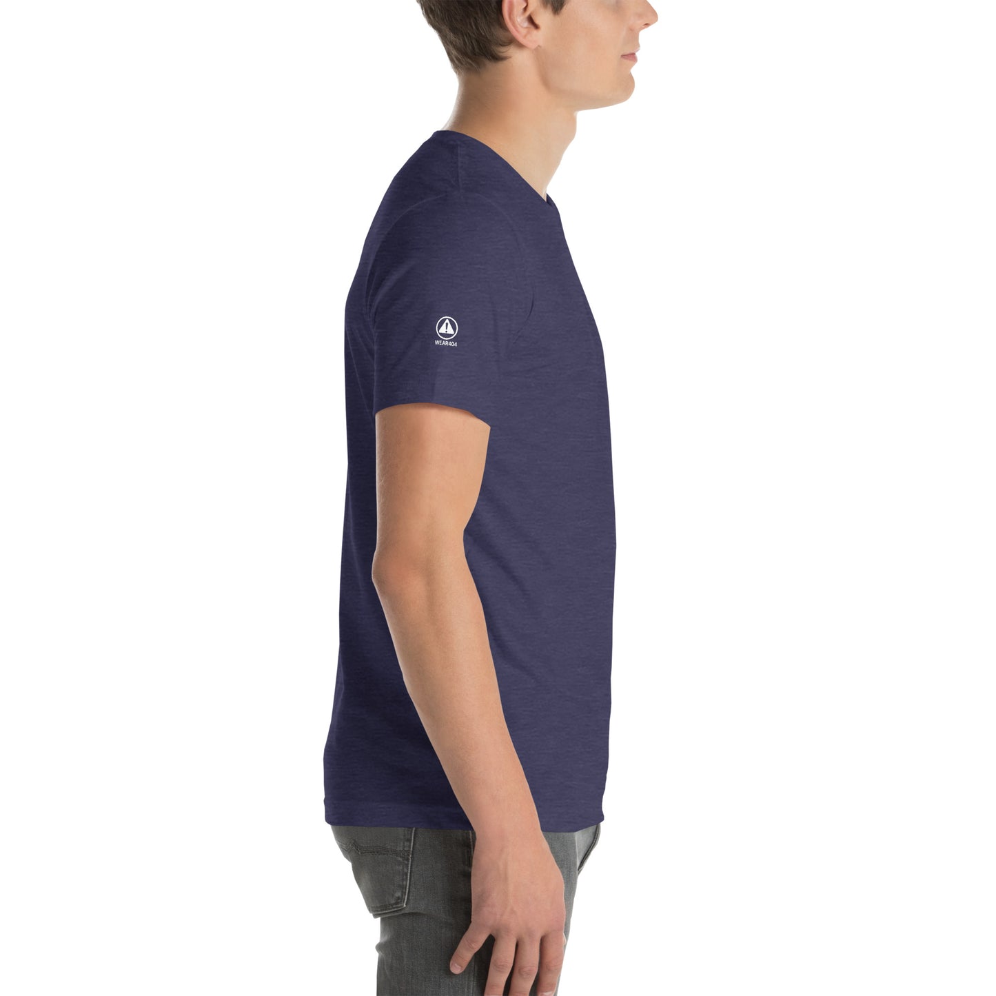 GLITCH T-Shirt — Essential Glitch (navy) by WEAR404