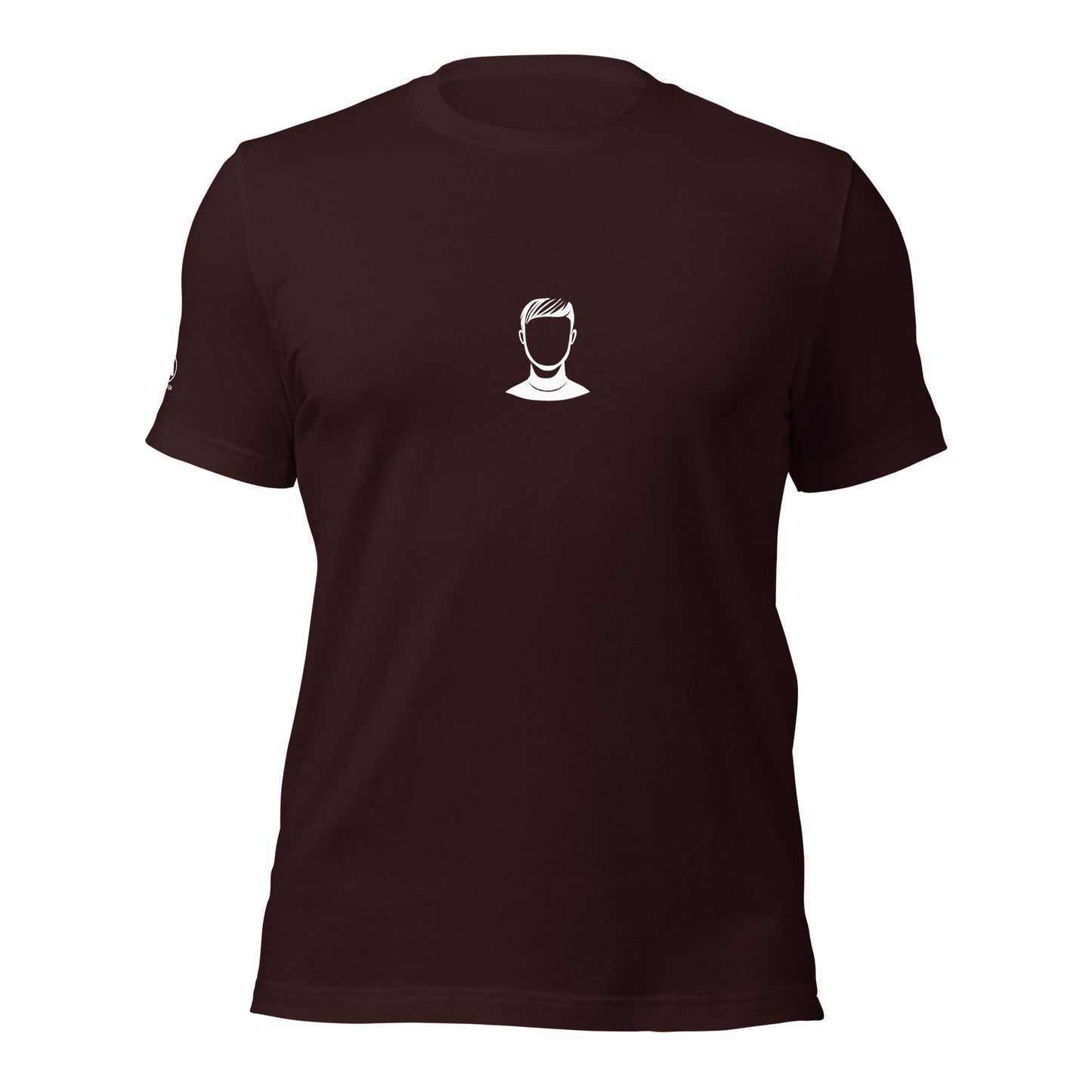 GRIMM T-Shirt — FACELESS ORIGINAL (Oxblood Black) by WEAR404