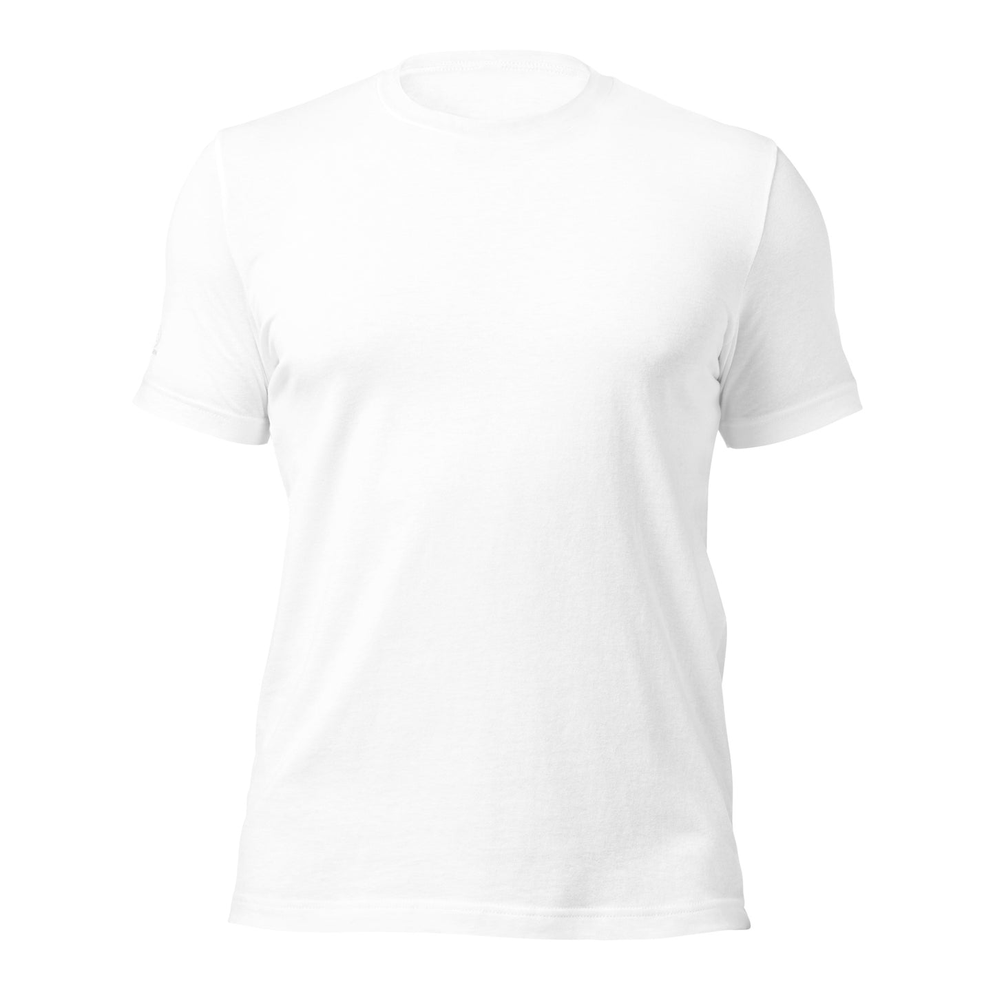 GLITCH T-Shirt — Essential Glitch (White) by WEAR404